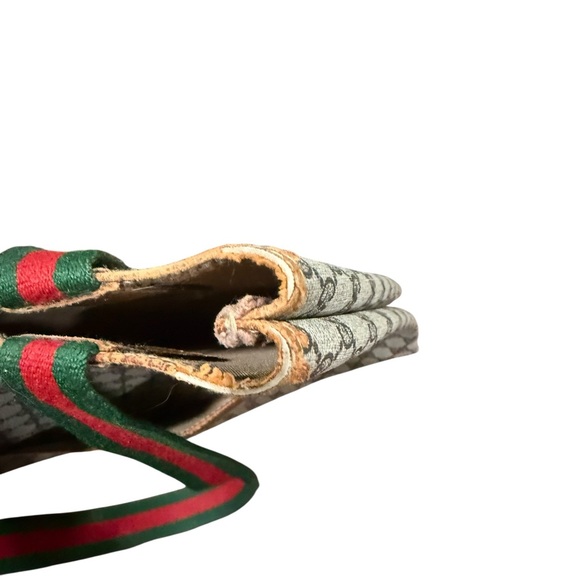 Vintage Gucci GG Supreme Web Stripe Tote (Accessory Collection) - Picture 7 of 12